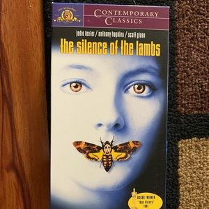 The Silence of the Lambs VHS Tape. Excellent Shape